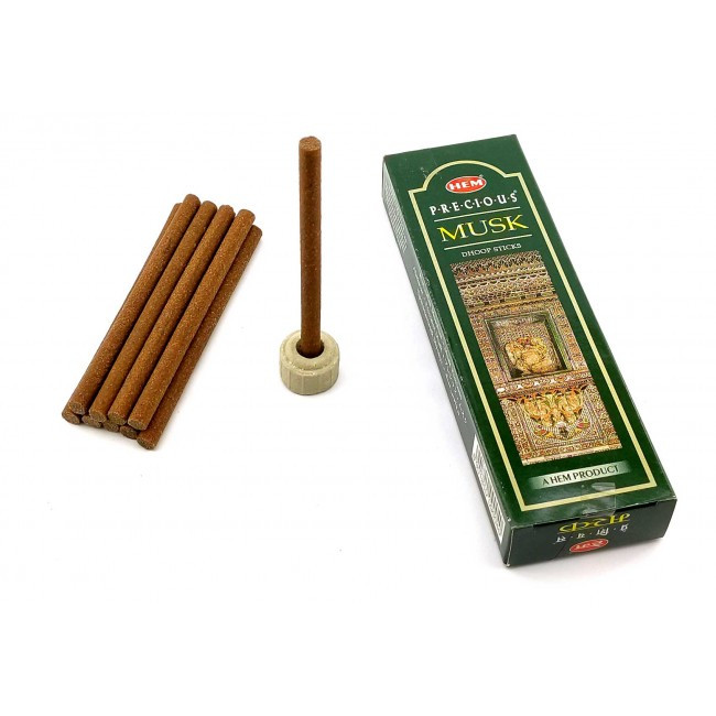 Precious Musk Dhoop (Драгоцінний Муск) безосновне пахощі 25 г.