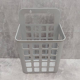 Кошик-кишеня підвісна пластикова Stenson R25875 сіра