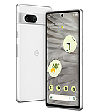 Google Pixel 7a 8/128GB, Snow, Європейська версія cмартфон, + скло і чохол, фото 3