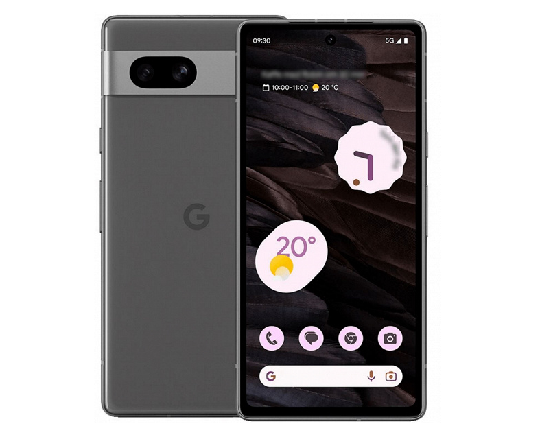 Google Pixel 7a 8/128GB, Charcoal, cмартфон, Європейська версія + скло