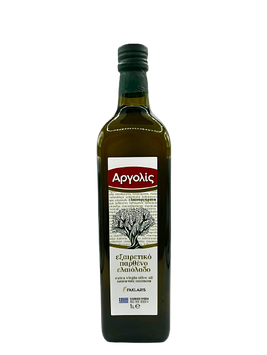 Олія оливкова Argolis Extra Virgin, 1 л, 12 шт/ящ