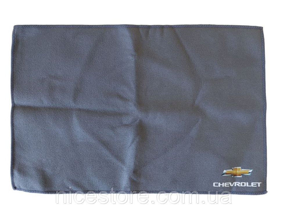Ганчірка мікрофібра для салону автомобіля з логотипом Chevrolet, фото 1