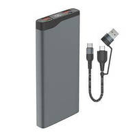 Универсальная мобильная батарея 4smarts VoltHub Pro 10000mAh 22.5W with Quick Charge, PD gunmetal *Select