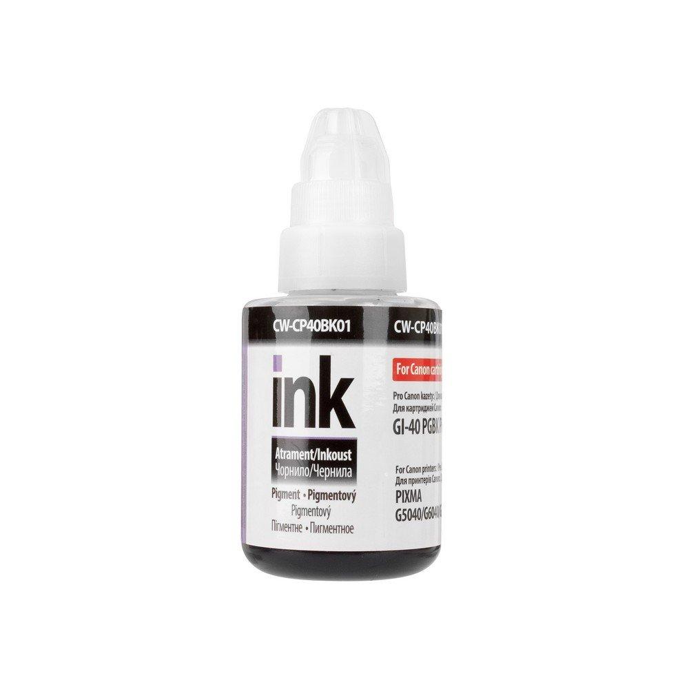 Чорнило ColorWay до Canon CP40 BK Pigment 135ml (CW-CP40BK01)