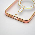 Чохол накладка з MagSafe Elegant Case для Apple iPhone 11 Pink, фото 5