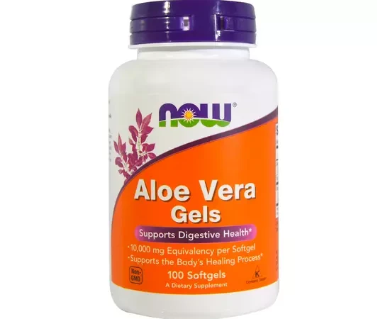 NOW Aloe Vera Gels (100 softgels)