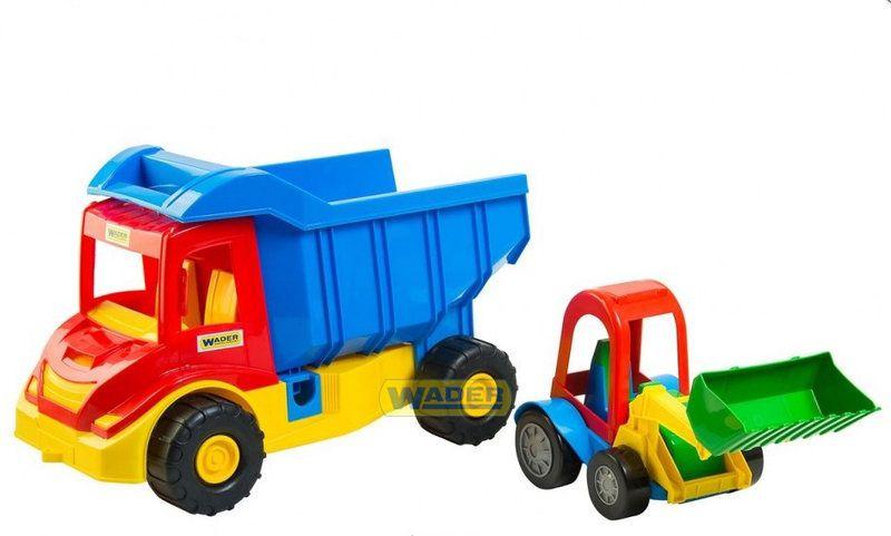 Вантажівка Multi Truck з трактором (39219) "WADER"