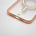 Чохол накладка з MagSafe Elegant Case для Apple iPhone 12 Pro Max Pink, фото 4
