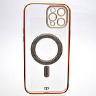 Чохол накладка з MagSafe Elegant Case для Apple iPhone 12 Pro Max Pink, фото 5