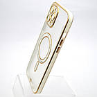 Чохол накладка з MagSafe Elegant Case для Apple iPhone 12 Pro Max White, фото 3