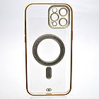 Чохол накладка з MagSafe Elegant Case для Apple iPhone 12 Pro Max White, фото 5