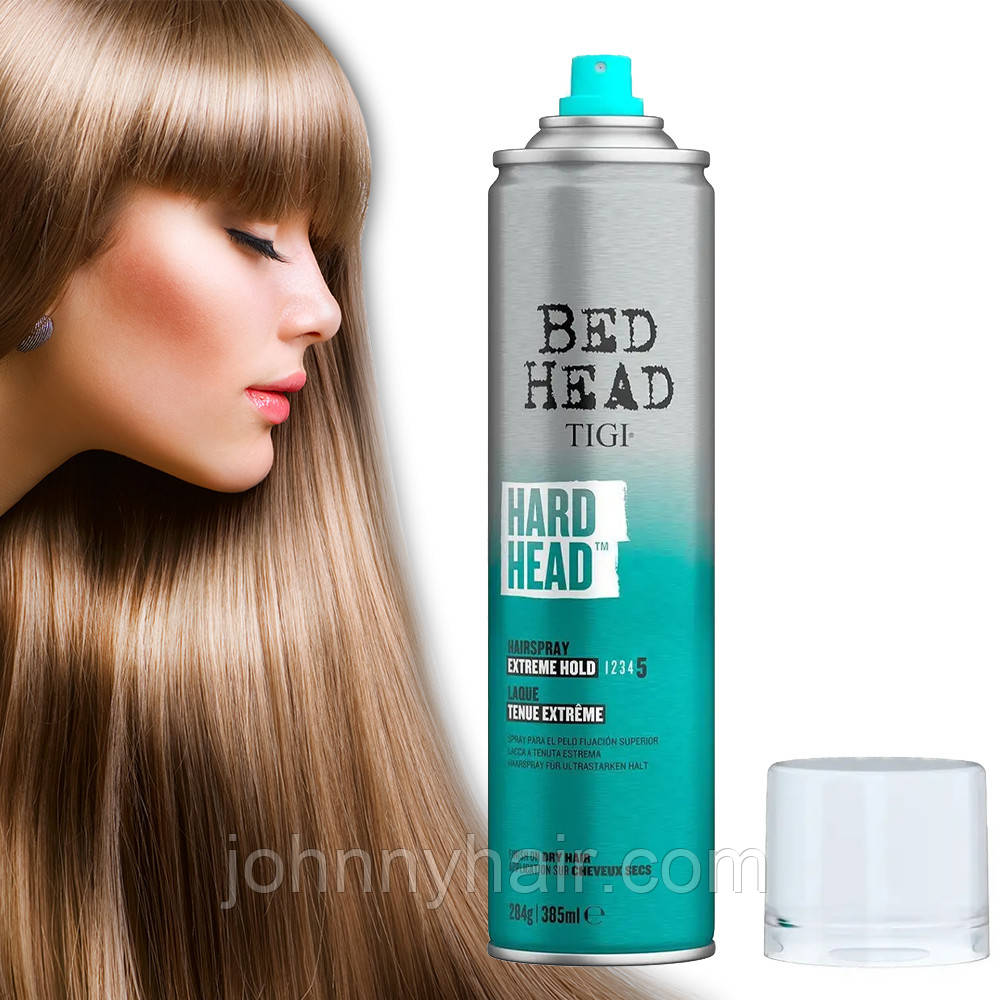 TIGI BH HARD HEAD  Лак для волосся сильної фіксації 385 мл