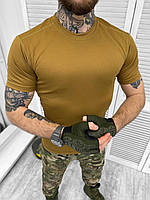 Потоотводящая качественная военная футболка, Тактическая полевая армейская футболка весна лето cayote intrigue