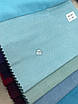 Штори мікровелюр тканина №208 diamond, світло-бірюзовий, в зал, спальню 2 штори, фото 5