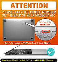 Чохол SUPCASE Unicorn Beetle для MacBook Air 13.6 (2022 Release) A2681 M2, фото 2