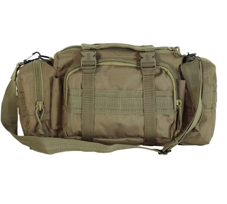 Сумка тактична з кріпленою до рюкзака Voodoo Tactical Enlarged 3-Way Deployment Bag Coyote 783377003262, фото 1