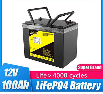 Аккумулятор LiitoKala 12V 100Ah ( LCD )