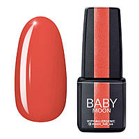 Гель-лак BABY MOON Red Chic Gel polish, 6 мл №10 Розово-коричневый