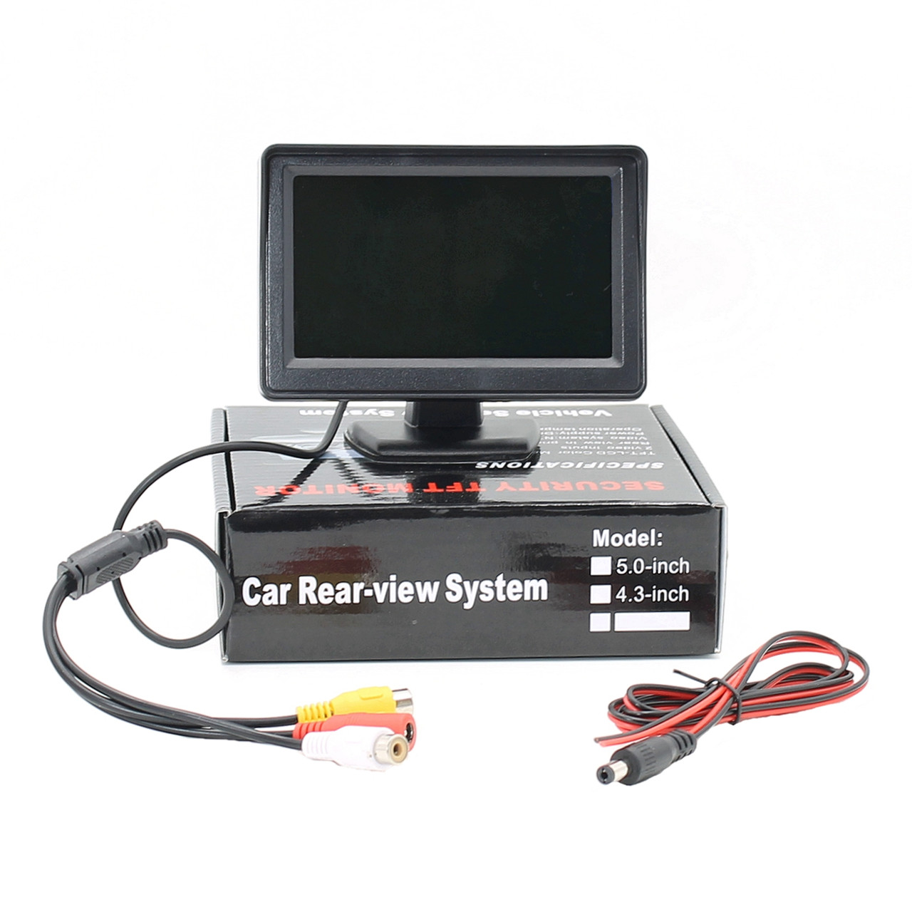Автомобильный монитор для камеры заднего вида Авто монитор дисплей для парковки заднего хода TFT LCD - фото 2 - id-p1849207175