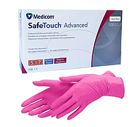 Перчатки нитриловые Safe-Touch Розовый