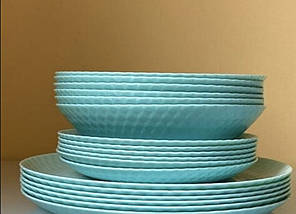 Сервіз LUMINARC PAMPILLE TURQUOISE /18 пр. (Q6154), фото 3