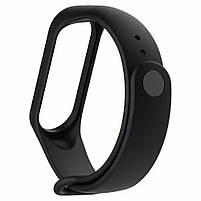 Ремінець для фітнес-браслета Xiaomi Mi Band 3 і 4 чорний, фото 3