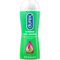Інтимний гель-змазка Durex Play Massage 2 in 1 with Aloe Vera з алое вера для масажу (лубрикант) 200 мл (4820108005310)