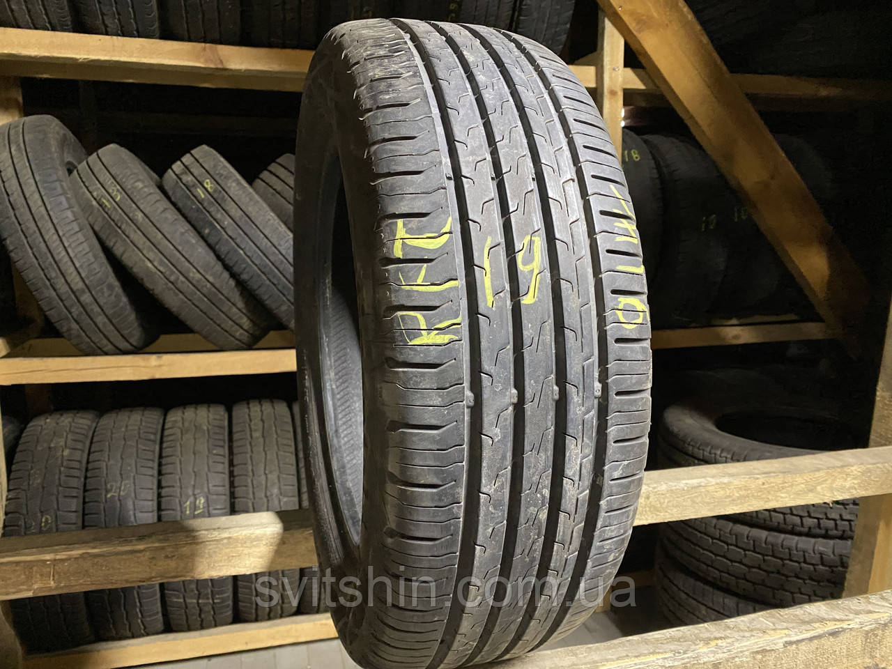 Розпаровка 205/55R16 Continental EcoContact6 RFT 5.5мм 19рік, фото 1