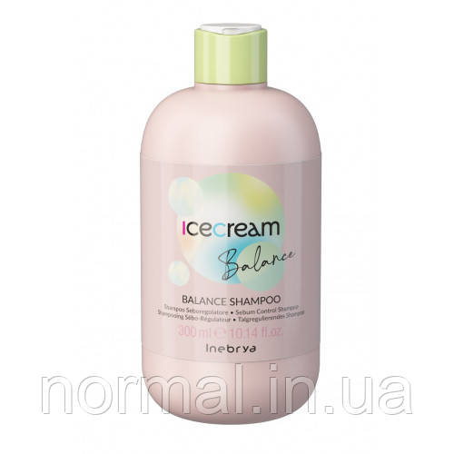 Шампунь для жирної шкіри голови Inebrya Ice Cream Balance Shampoo Inebrya 1000 мл.