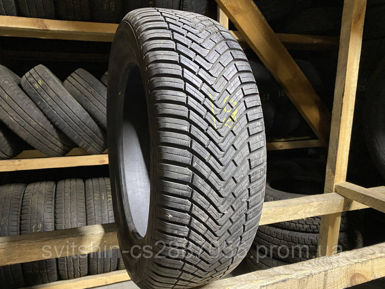 Розпаровка 205/55R16 Continental AllSeasonContact 7+мм 18рік, фото 1