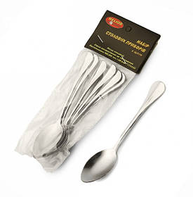 Набір ложок Helios чайних "Ребро" 6 шт 7465(7525)