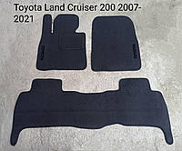 Ворсовые коврики ПРЕМИУМ Toyota Land Cruiser 200 2007-2021