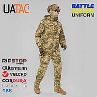Тактический костюм всесезонный UATAC Gen 5.3 Пиксель mm14 боевая куртка и штаны рип стоп