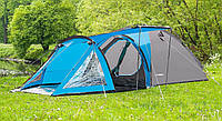 Туристическая палатка Acamper Soliter Pro 4, серая, 4-х местная