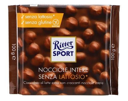 Безлактозний шоколад Ritter Sport 100гр