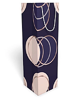 Пакет подарунковий під пляшку "Абстракція" 11х37 см