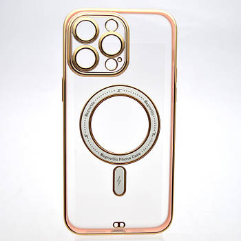 Чохол накладка з MagSafe Elegant Case для Apple iPhone 14 Pro Max Pink