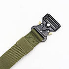 Тактичний ремінь Tactical Belt 125 см + Подарунок Вічний сірник Make Fire, фото 9