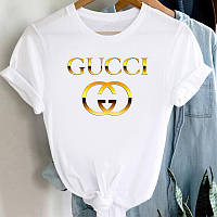 Стильная женская футболка Гуччи. Футболка Gucci