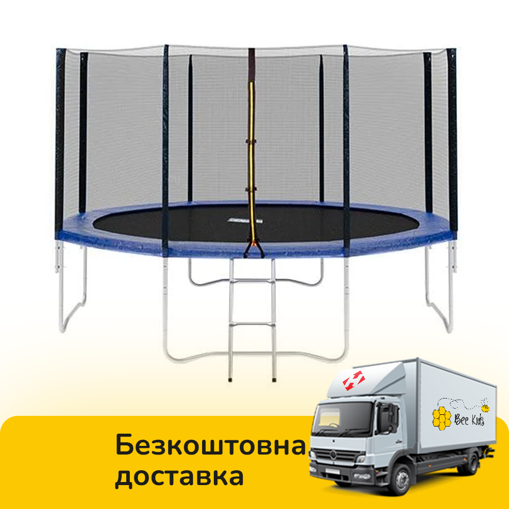 Дитячий батут (діаметр 366 см) Profi MS 0822 | Батут на пружинах, фото 1