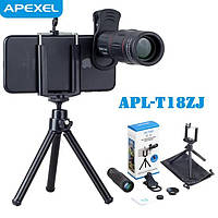 Apexel APL-T18ZJ Deluxe Lens Clip 18x ,набор линз,объективов для телефона ,смартфона