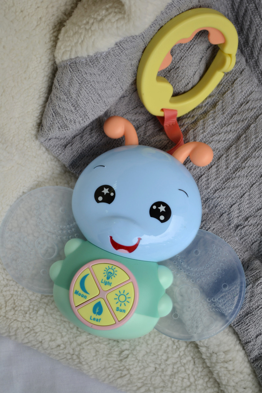 Подвеска музыкальная Светлячок на прищепке Limo Toy 4102