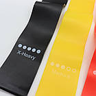 Набір резинок для фітнесу 5шт,з чохлом / Фітнес резинки для спорту / Еспандери, фото 5