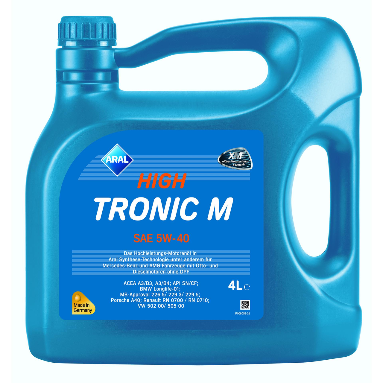 Синтетична моторна олива ARAL 5W40 High Tronic (4 л), фото 1