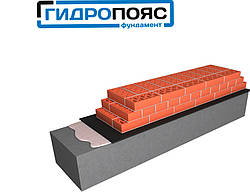 Гідропояс фундамент 0,5 х 30м HDPE (відсікаюча гідроізоляція стрічкового типу)