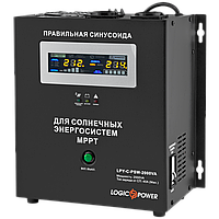 Сонячний інвертор (ІБП) LogicPower LPY-С-PSW-2000VA (1400W) MPPT 24V