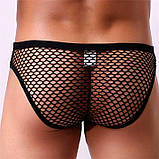 Чоловічі труси в сітку "Clever-Menmode" - Чорний - L/XL, фото 2