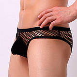 Чоловічі труси в сітку "Clever-Menmode" - Чорний - L/XL, фото 5