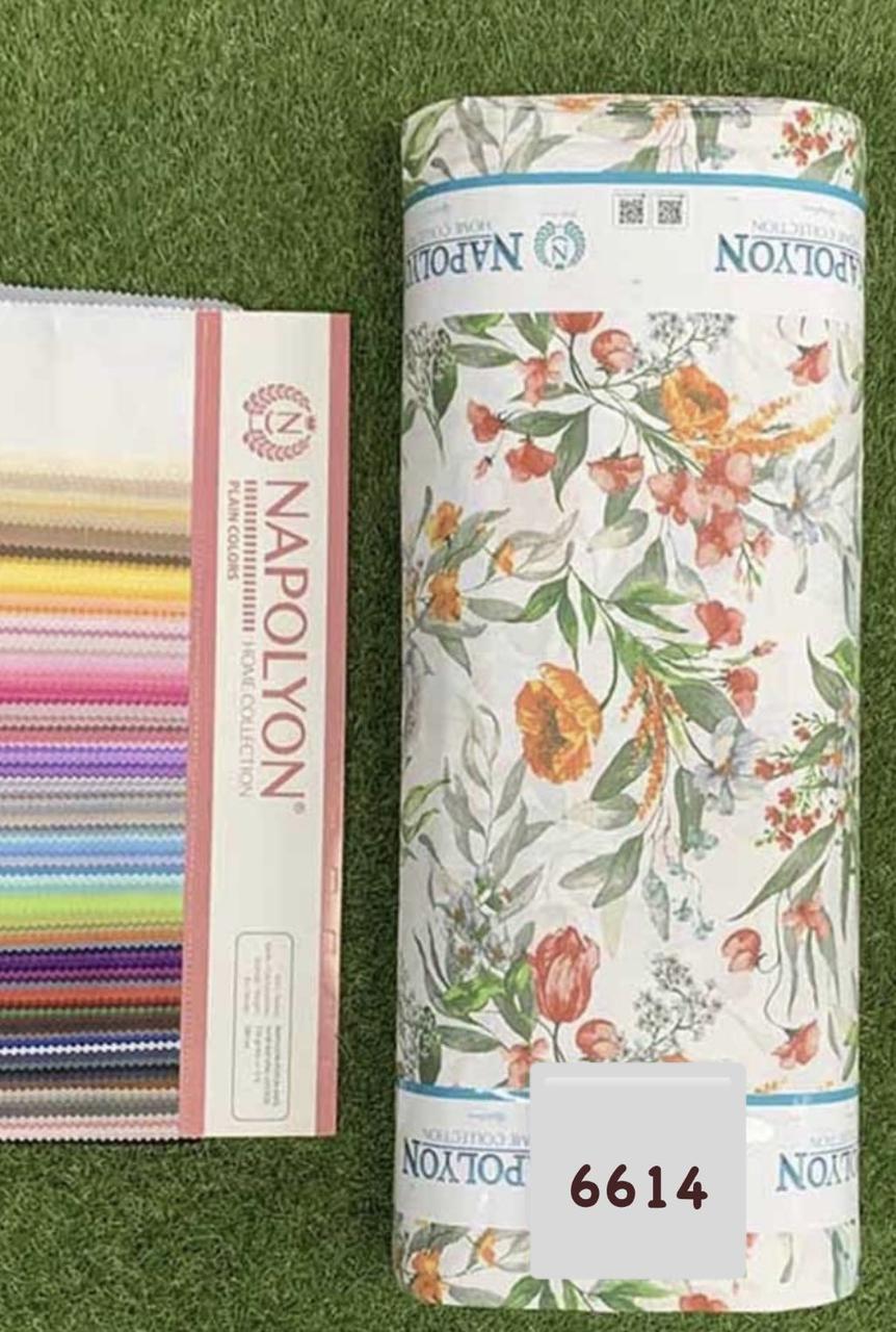 Тканина Ранфорс, Поплін Туреччина, ширина 240 см, Принт Квіти, фото 1