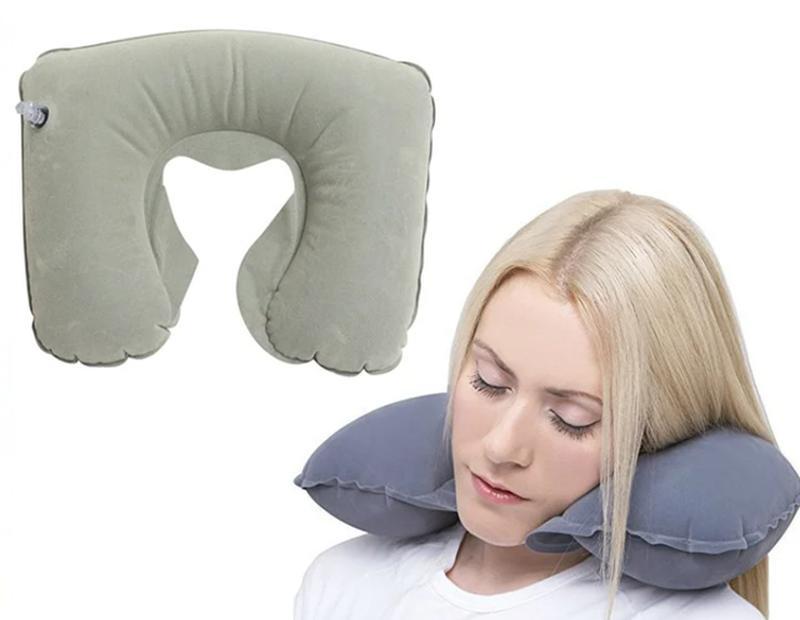 Подушка для путешествий надувная Travel Blue Neck Pillow bs - фото 1 - id-p1849271272